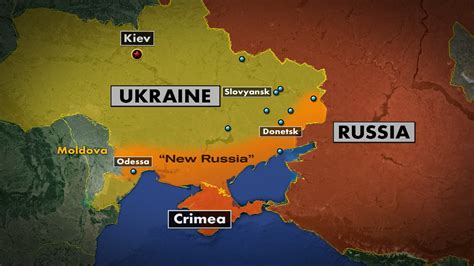 When did Ukraine split from Russia?