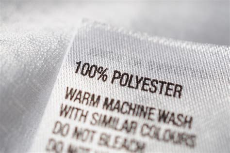 When did they start using polyester in clothing?