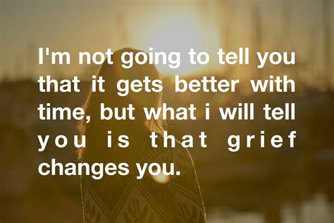 When does grief get easier?