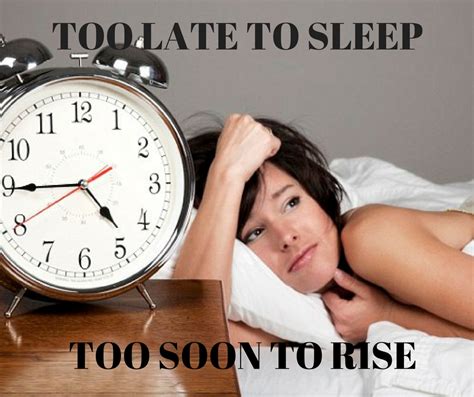 When is too late to sleep?