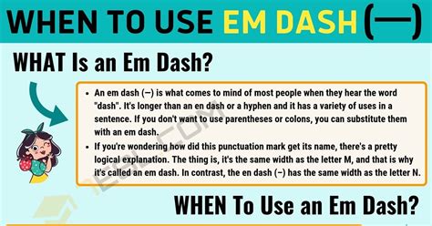 When not to use an em dash?