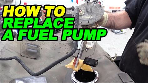 When replacing a fuel pump what else should you replace?