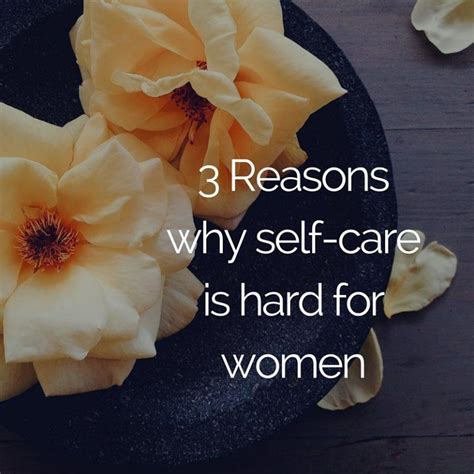 When self-care is hard?