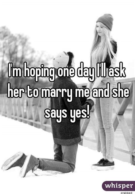 When should I ask her to marry me?