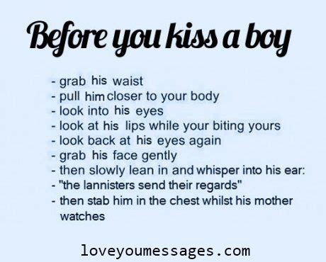 When should I give my first kiss?