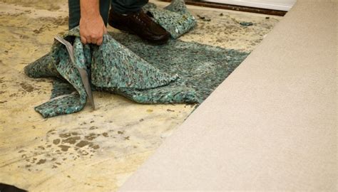 When should I remove old carpet?