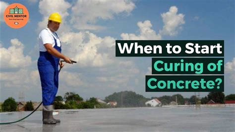 When should I start curing my concrete?