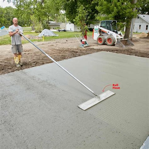When should I start pouring concrete?