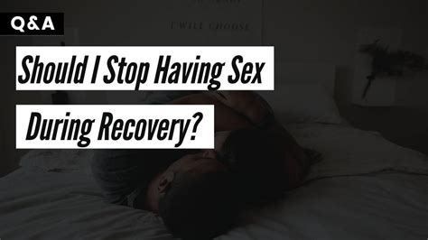 When should I stop having sex?