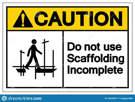 When should you never use scaffolding?