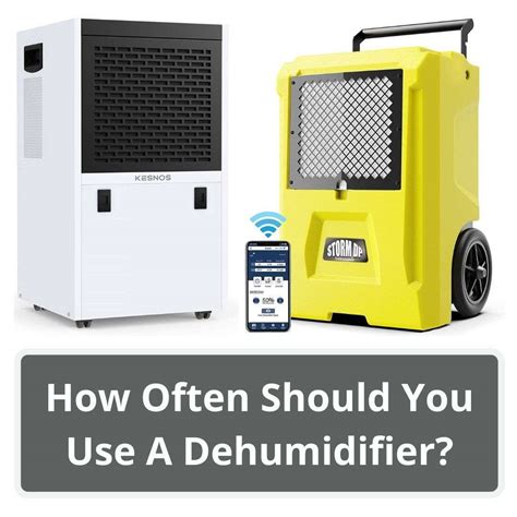 When should you not use a dehumidifier?