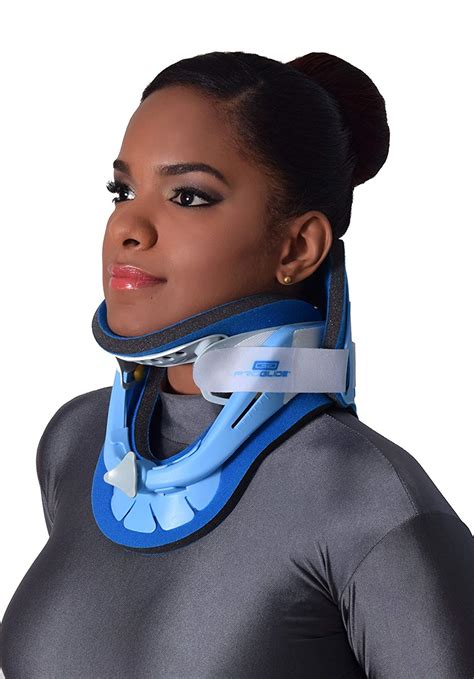 When should you not wear a cervical collar?