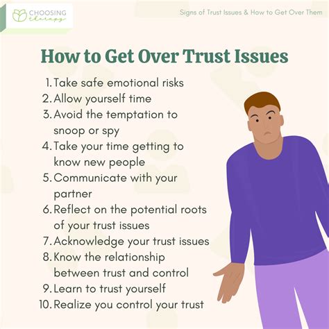 When should you stop trusting someone?