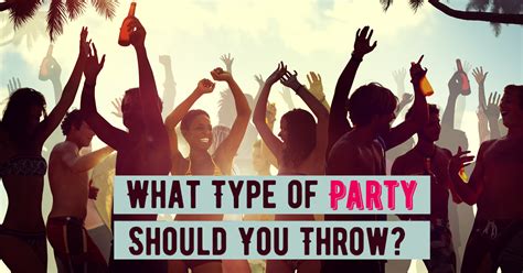 When should you throw a party?