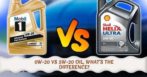 When should you use 5W-20 oil?