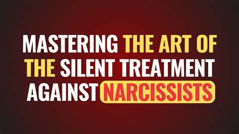 When silent treatment backfires?