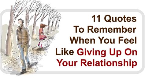 When to give up a relationship?