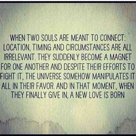 When two souls are destined to be together?