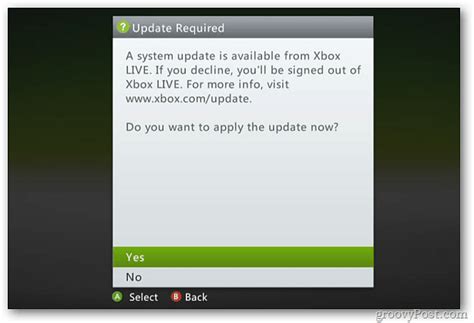 When was Xbox 360 last updated?