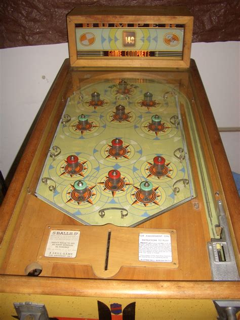 When was first pinball invented?