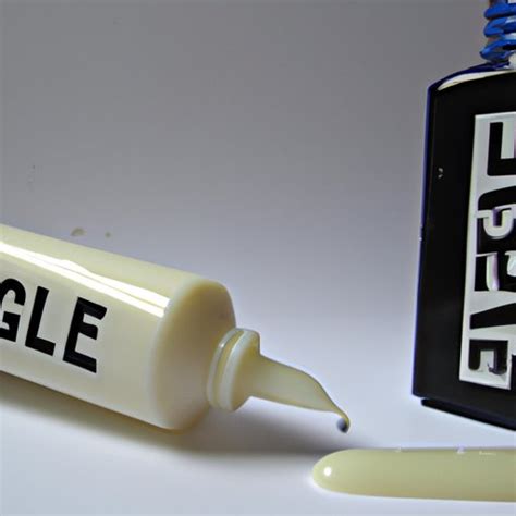 When was glue invented?