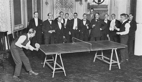 When was the game ping pong invented?