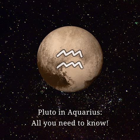 When was the last year Pluto was in Aquarius?