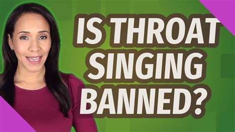 When was throat singing banned?