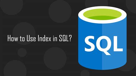 When we should avoid using indexes in SQL?