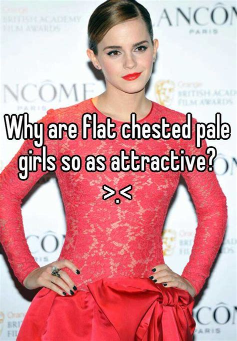 When were flat chests popular?