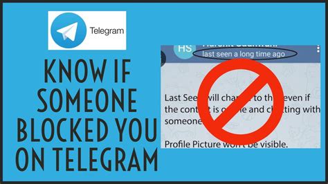 When you block someone on Telegram What do they see?