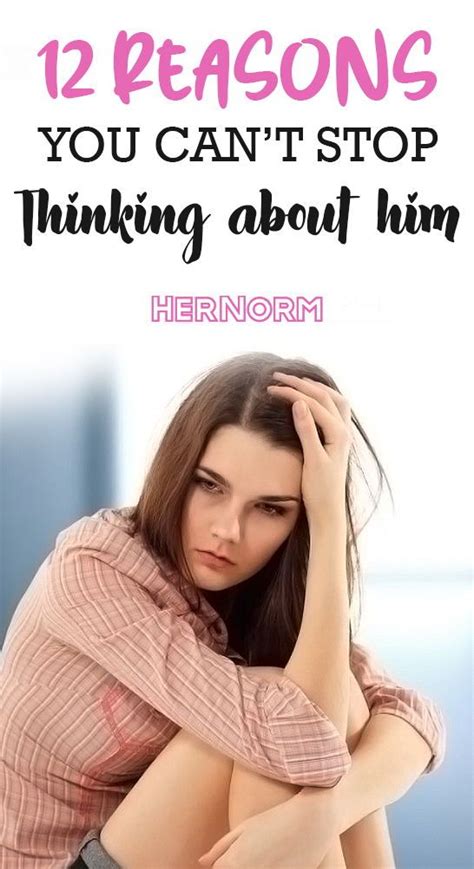 When you can't stop thinking about a guy?