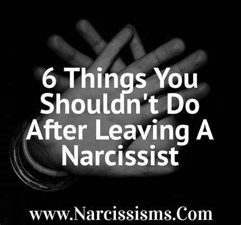 When you leave a narcissist do they care?