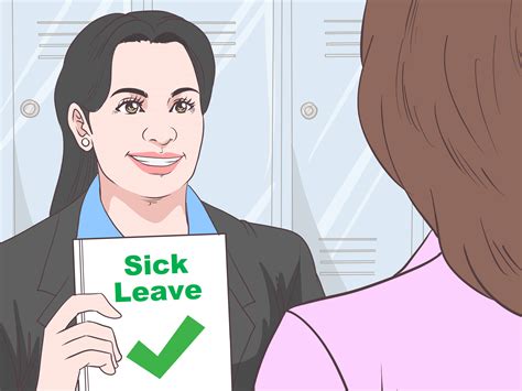 When you pretend to be sick to avoid work?