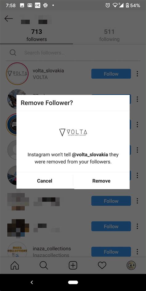 When you remove a follower on Instagram can they still see your posts?