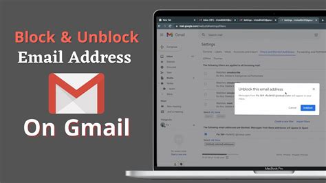 When you unblock an email address will their messages come through?