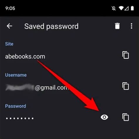 Where are Android passwords stored?