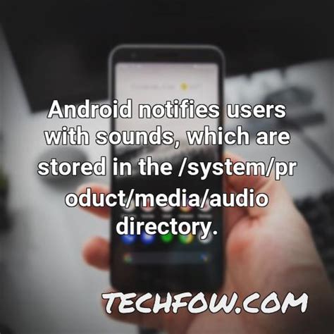 Where are Android system sounds stored?