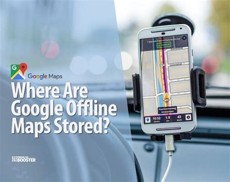 Where are Google map files stored?