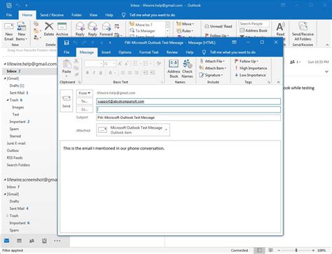 Where are Outlook email attachments stored?