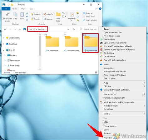 Where are Screenshots saved Windows 10?