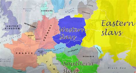 Where are Slavs originally from?
