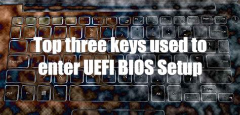 Where are UEFI keys stored?