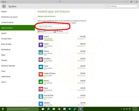 Where are apps installed in Windows 10?