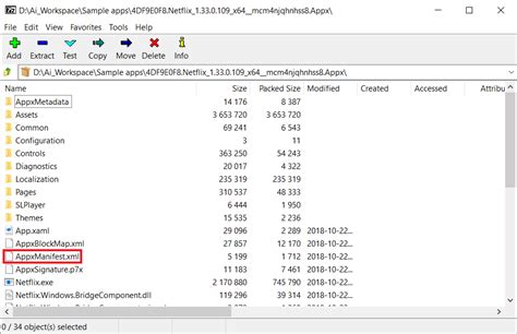 Where are appx file locations?