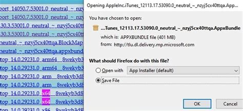 Where are appx files stored?