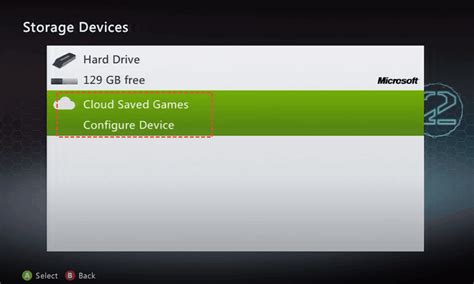 Where are game saves stored on Xbox?