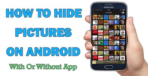 Where are hidden photos stored on Android?