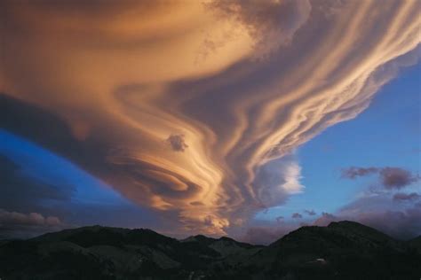 Where are lenticular clouds most likely to form?