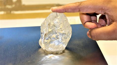 Where are raw diamonds found?